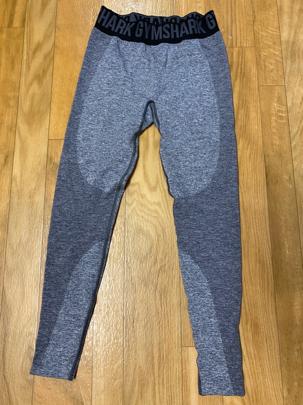 Gymshark Two-Tone Gray Seamless Training Leggings